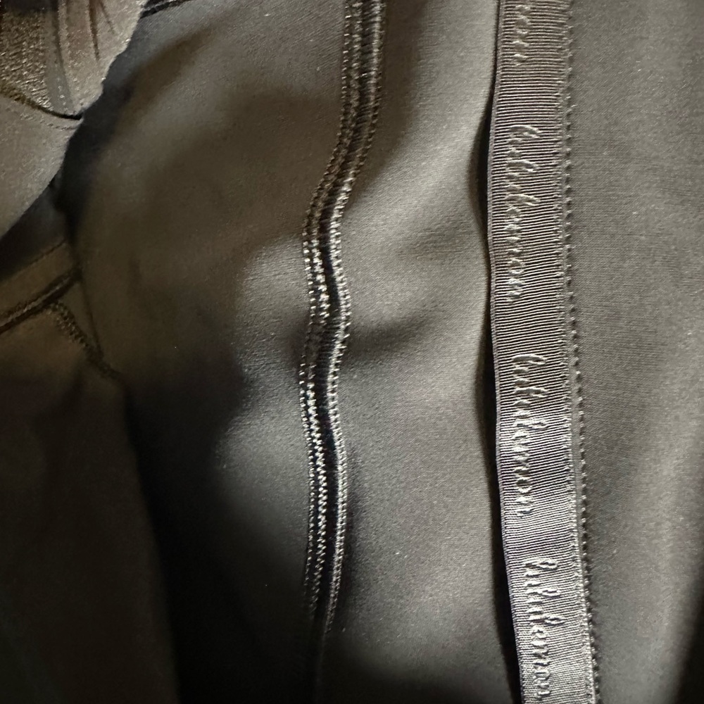Black Lululemon Capri Slacks